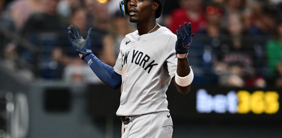 Chisholm jonronea en la octava y decide victoria de Yankees sobre Cleveland