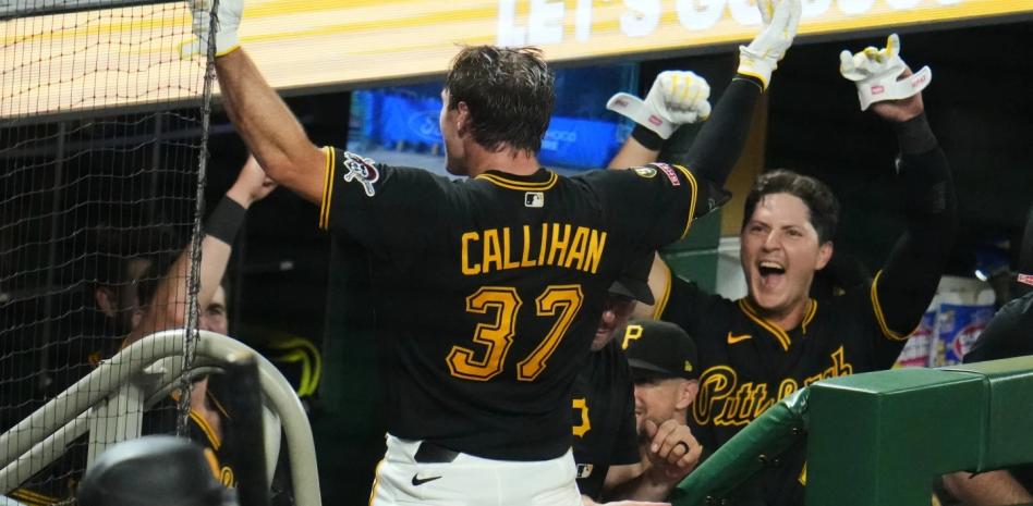 El novato Callihan da 2 HRS y los Piratas derrotan a los Dodgers y a Ohtani