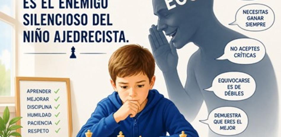 De valores y ego en los niños ajedrecistas