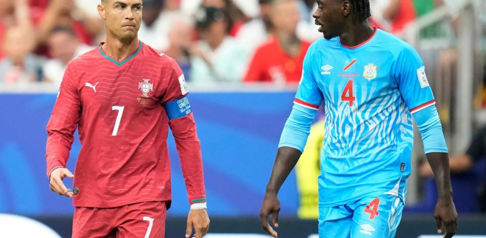 Cristiano Ronaldo y Portugal se duermen y Congo saca empate 1-1 en el Mundial