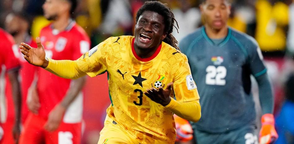 Gol de Caleb Yirenki en los últimos minutos le da a Ghana una victoria por 1-0 sobre Panamá