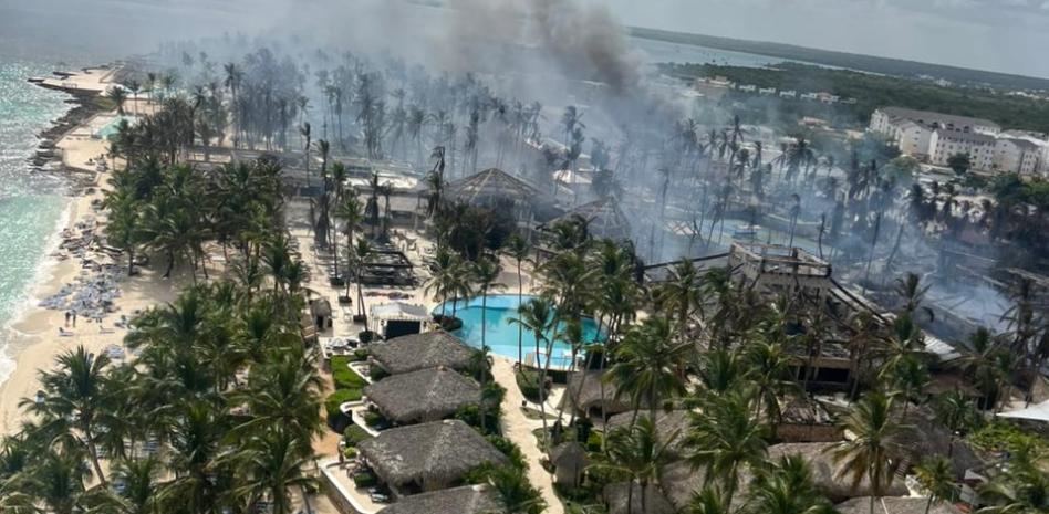 Fallece una de las turistas italianas alojadas en incendiado hotel de Bayahíbe