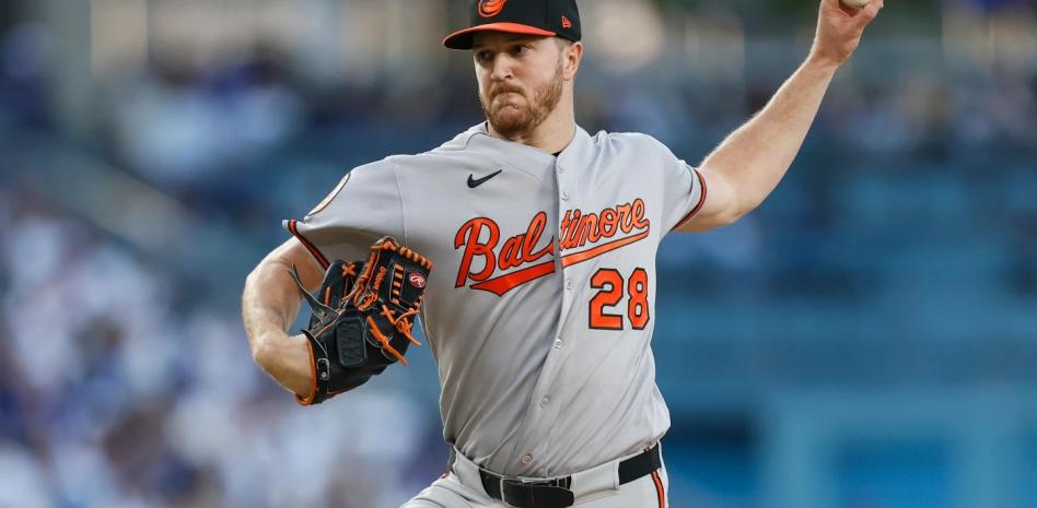 Los Orioles vencen Dodgers con excelente pitcheo de Trevor Rogers