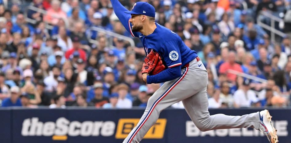 Nathan Eovaldi y los Rangers se imponen a los Azulejos