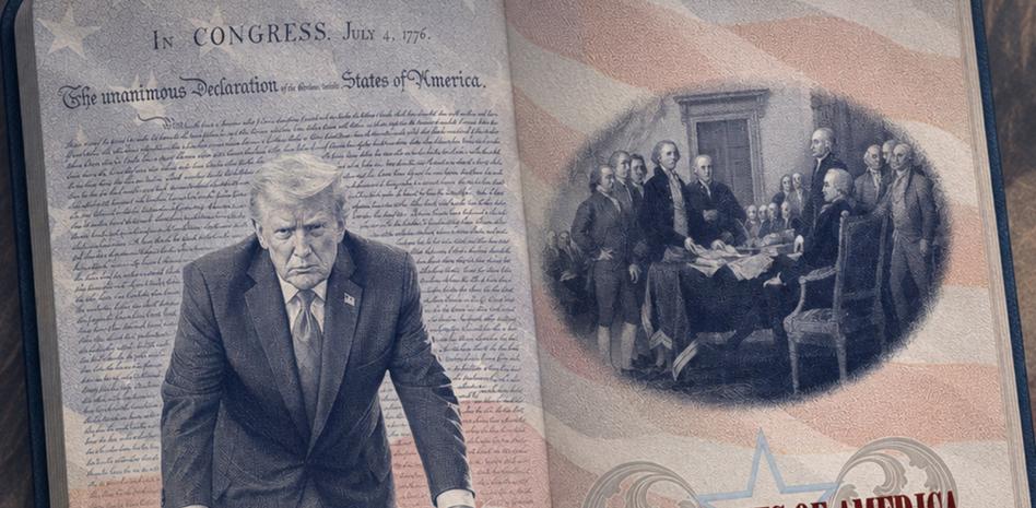 Trump presenta el nuevo pasaporte de EEUU