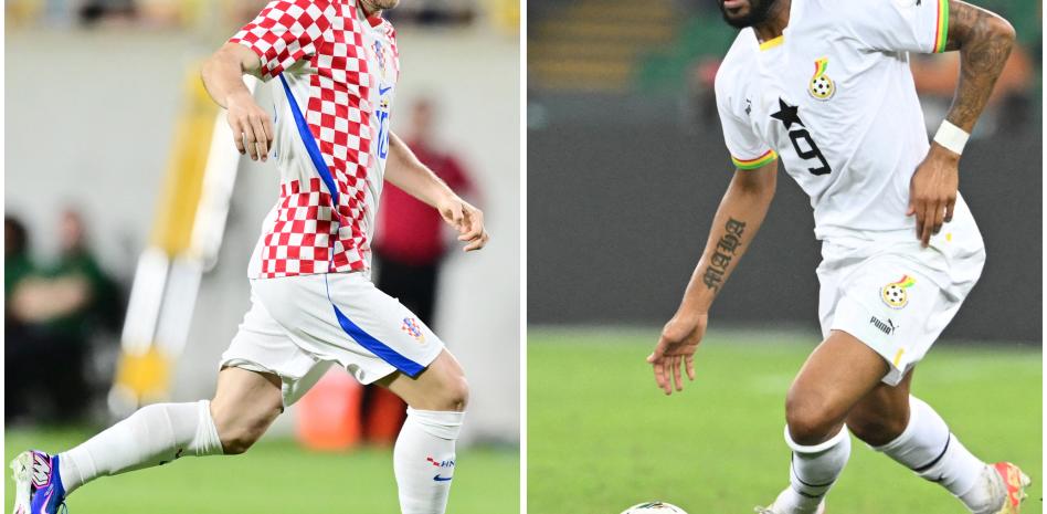 Croacia golpea a Ghana en el final y avanza en el Mundial como segunda del Grupo L
