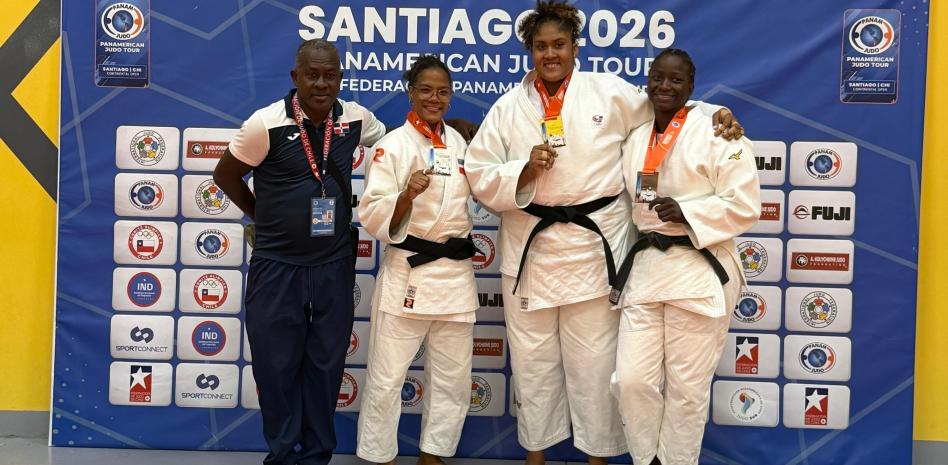 Judocas ganan tres medallas en Open Panam de Chile