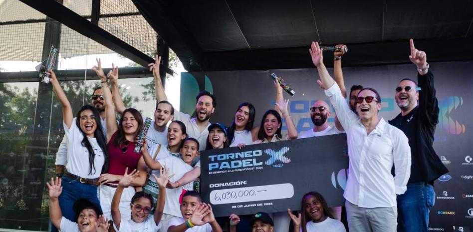 Torneo de Pádel X102 recauda RD$6,030,000 para la Fundación St. Jude