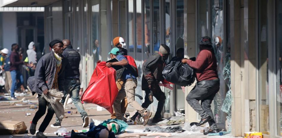 Los sudafricanos protestas contra los inmigrantes