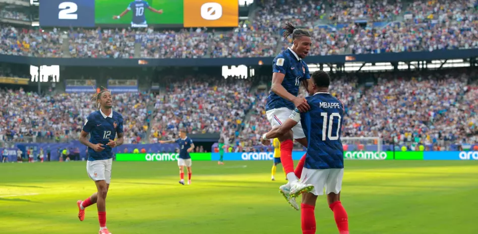 Francia parece una máquina imparable en el Mundial con un cuarteto temible