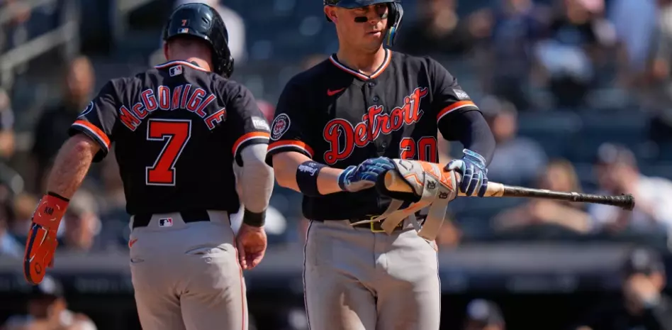Detroit vence a los Yankees, que elevan su racha de derrotas a siete
