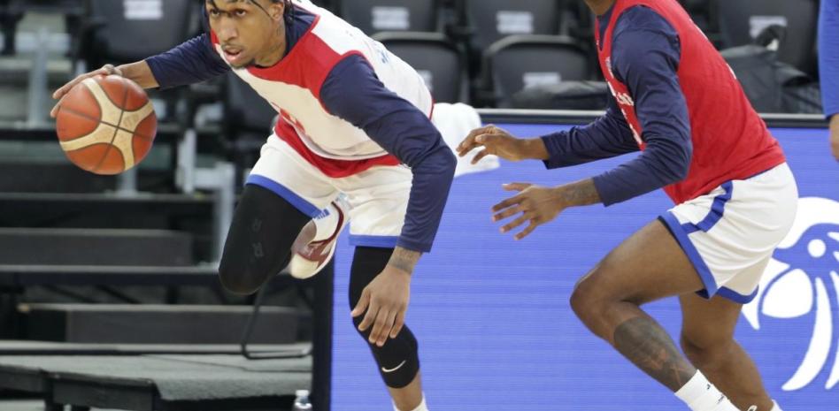 RD define los 12 para partido contra Estados Unidos este viernes en ventana FIBA