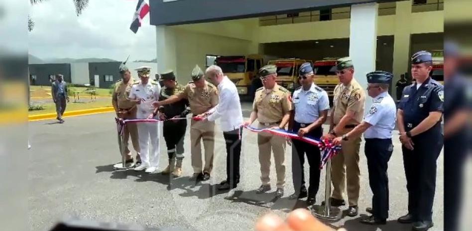 VIDEO: Abinader inaugura sede del Cuerpo Especializado de Mitigación a Emergencias y Desastres