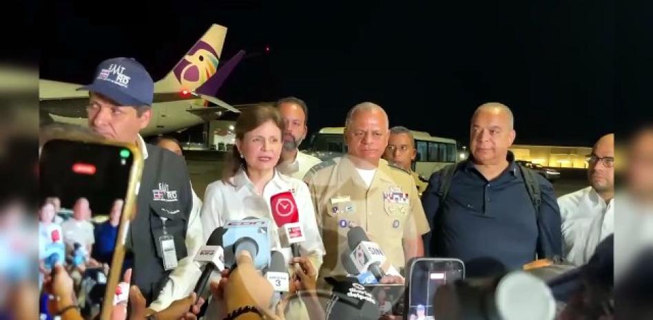 VIDEO: La vicepresidenta Raquel Peña reiteró al pueblo venezolano que no está solo