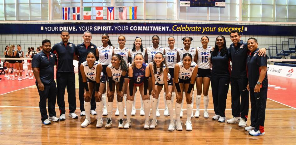 Selección dominicana debutará el martes ante Belice la Copa Panam Voleibol U-21