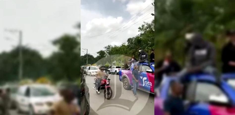 VIDEO: Multitud acompaña cortejo fúnebre de Darling Mercado; paralizan el tránsito