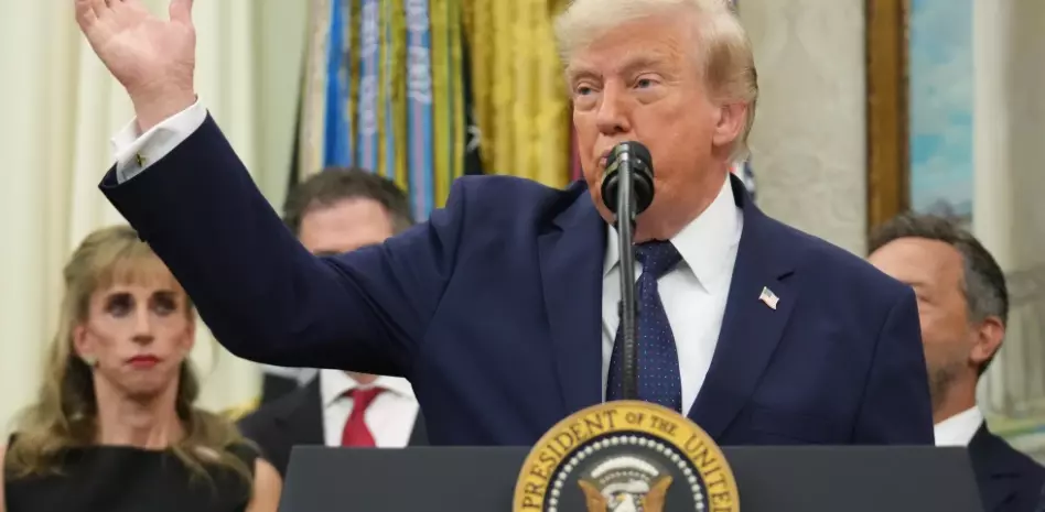 Trump declara que la roja del árbitro del Mundial fue horrible, pero dejó el fallo a FIFA