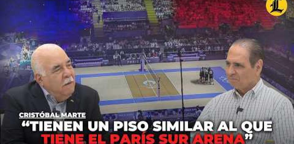 Cristóbal Marte “Las instalaciones de los juegos están a otro nivel”