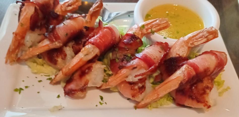 Almuerzo en SD de entrada: ‘Gamberi Camicia’, ¡qué ricura!