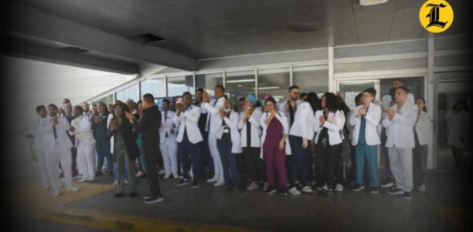 VIDEO: Se cumple el paro médico en hospitales del Gran Santo Domingo