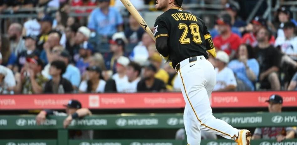 O’Hearn remolca 10 carreras y Skenes sale del bache en triunfo de Piratas por 12-4 ante Bravos