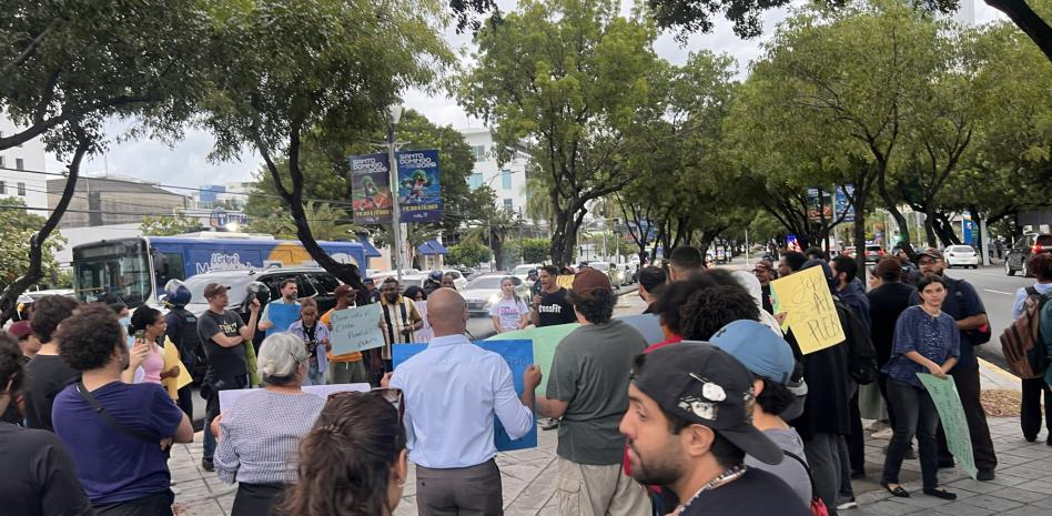 Realizan segunda protesta contra el alto costo de la vida y exigen baja en los combustibles