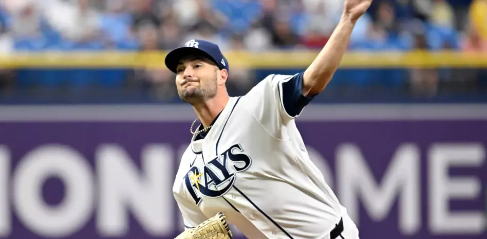 Rays blanquean a Yankees 3-0 y les sacan cinco juegos en el Este de la Liga Americana
