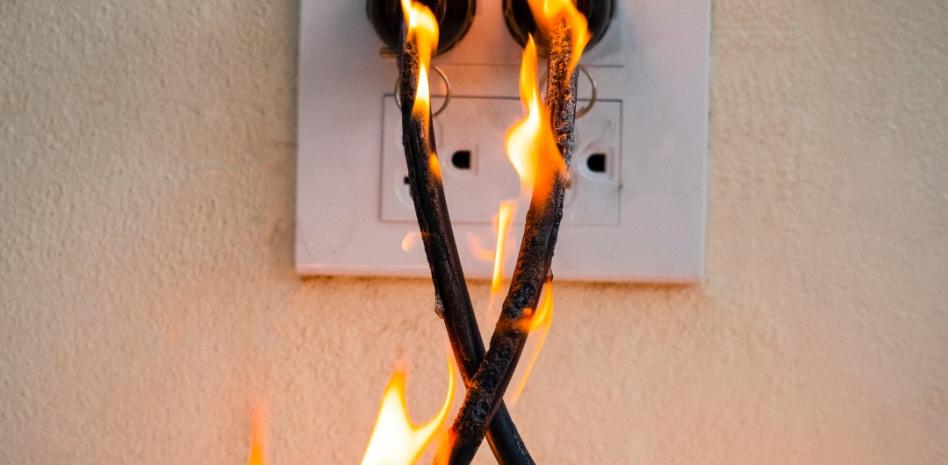 ¡Cuídate de los incendios eléctricos y escape de gas! El calor extremo los aumenta