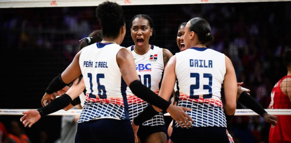 El voleibol dominicano derrota 3-1 a China en la Liga de Naciones