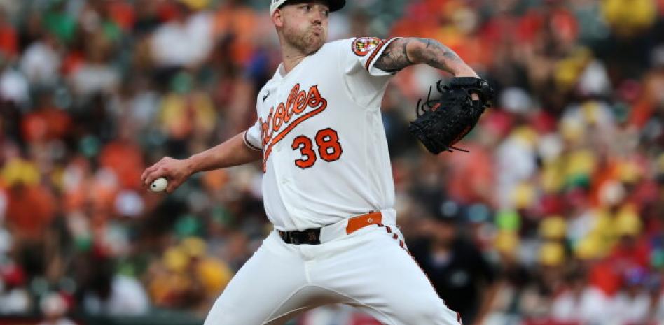 Kyle Bradish lanza en grande y los Orioles ganan