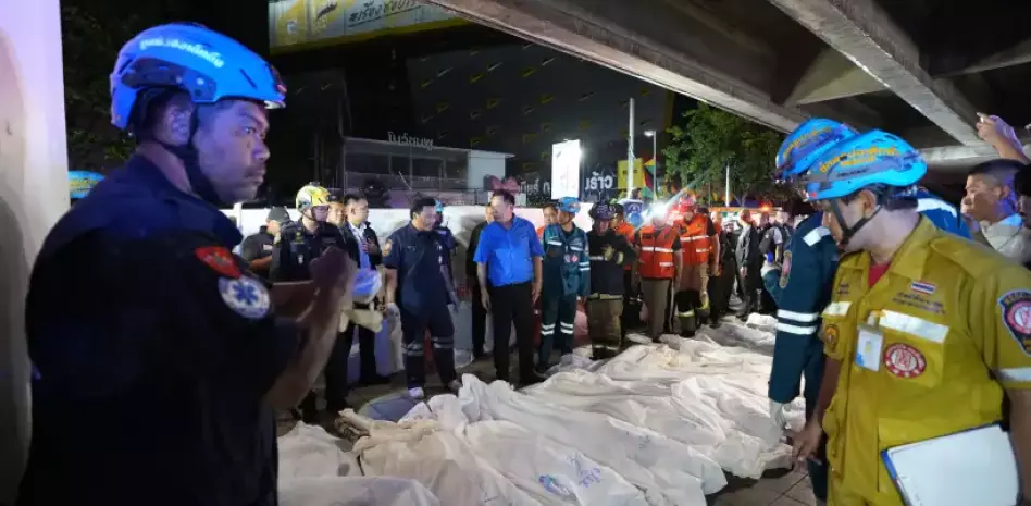 Fuego en Bangkok causó 27 muertes