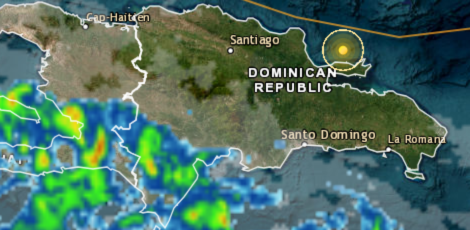 Reportan temblor de tierra con epicentro a varios kilómetros de Las Terrenas