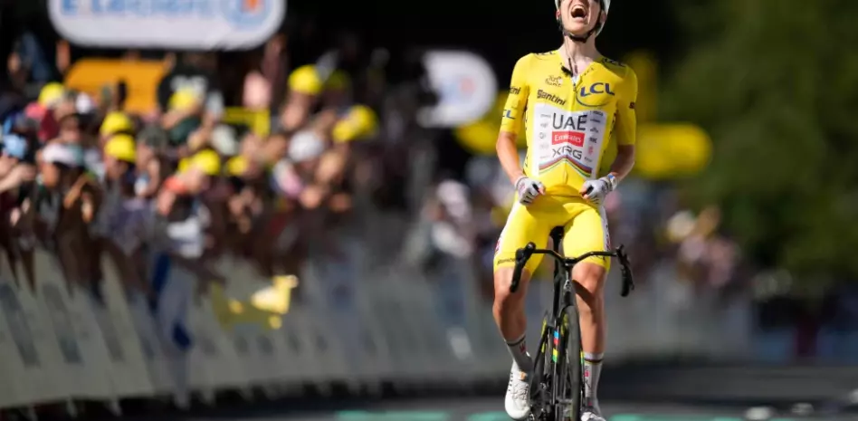 Pogačar amplía su liderato en el Tour de Francia tras ganar una tercera etapa