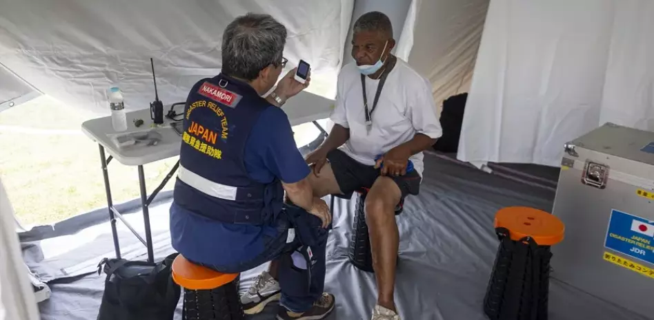 Los heridos por la búsqueda entre escombros, las víctimas colaterales de los sismos en Venezuela