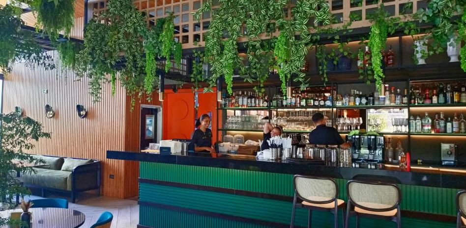 En Jarabacoa: un restaurante con cuatro ambientes diferentes