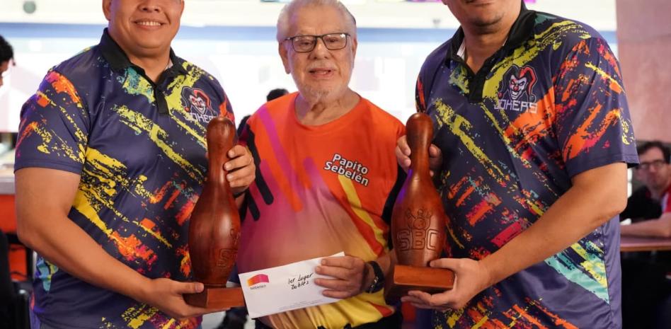López y Zaiter conquistan torneo de boliche dedicado a los Padres en el SBC