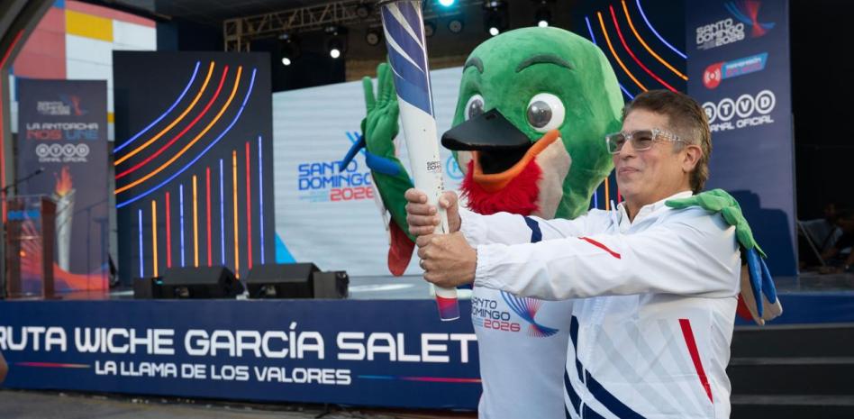 RTVD recibe Antorcha de JCC Santo Domingo 2026 como canal oficial de la transmisión nacional