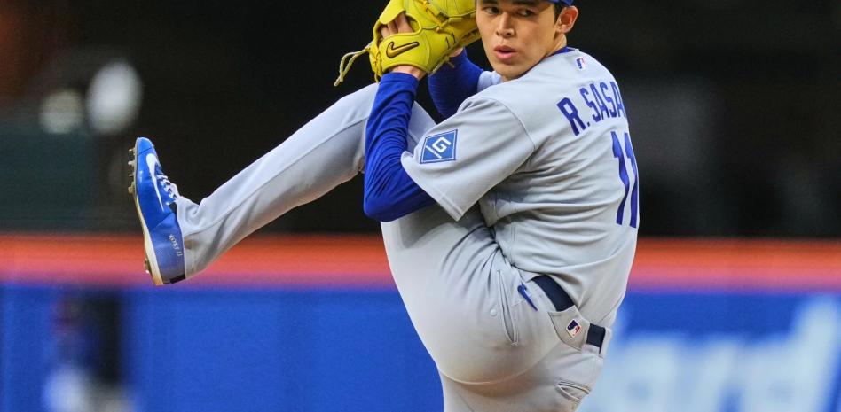 Sasaki lanza bien y Tucker da un HR en triunfo de los Dodgers sobre los Mets