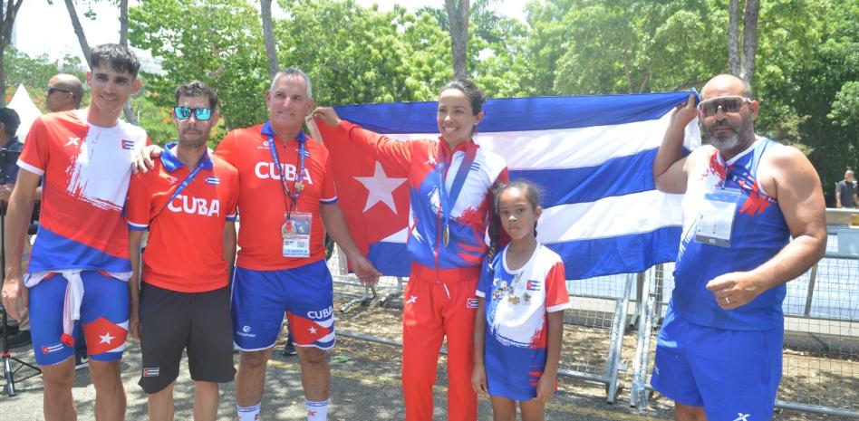 La cubana Marlies Mejías conquista oro en contrarreloj femenino