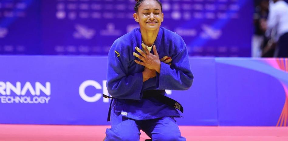 Ana Rosa García, de judo, otorga el primer oro a Dominicana