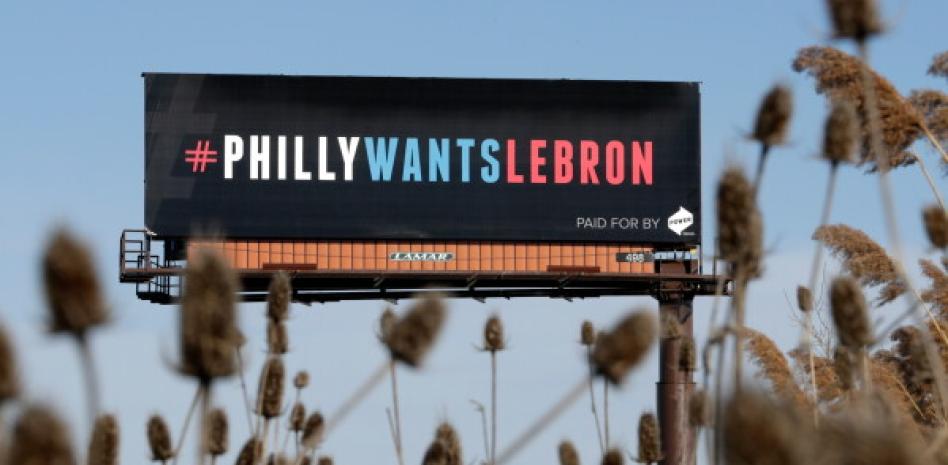 LeBron eligió Filadelfia, ocho años después de que las vallas le pidieran que viniera a los 76ers