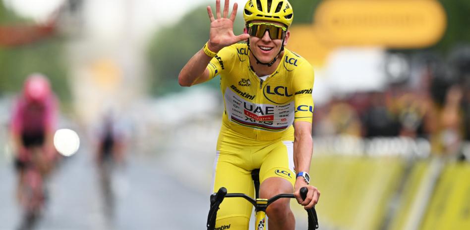 Tadej Pogacar conquista su quinto cetro en el Tour de Francia