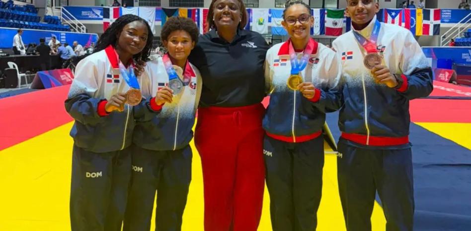 ¡Ahí están las medallas del judo!