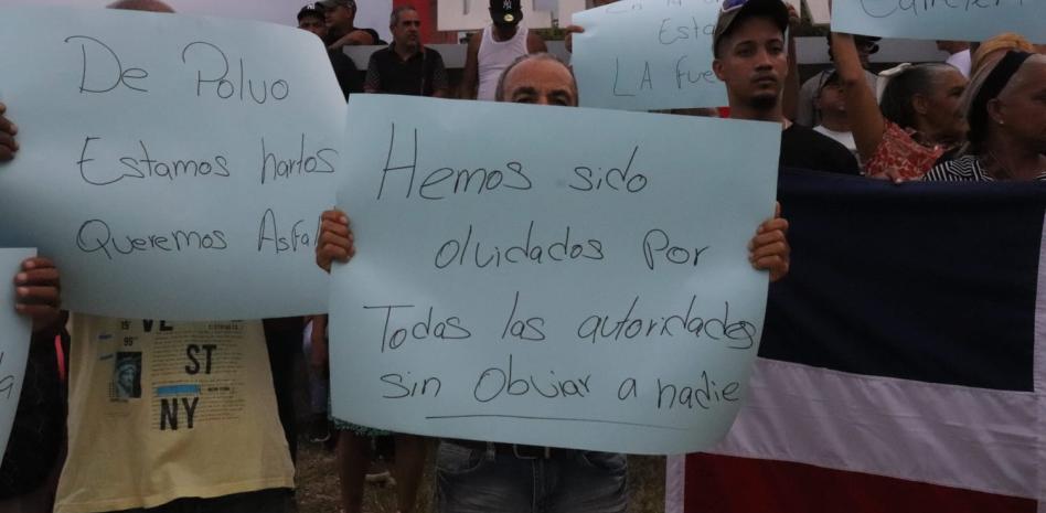 En Loma del Tanque reclaman la construcción de una carretera que facilite el acceso a la comunidad