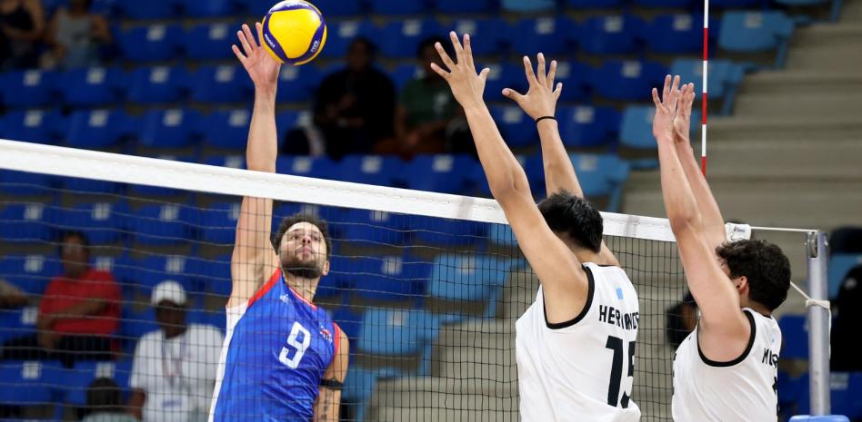 Puerto Rico vence a Guatemala y gana el grupo B del voleibol masculino