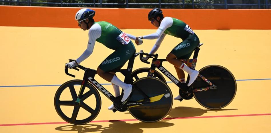 Prado y Peña se llevan para México el oro en la competencia de Madison