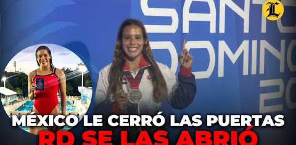VIDEO: Su país México le cerró las puertas a Victoria Garza, RD se las abrió y ella respondió con medalla
