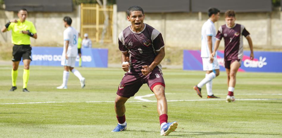 Venezuela impone su ritmo y derrota a Guatemala 3-1 en el fútbol masculino