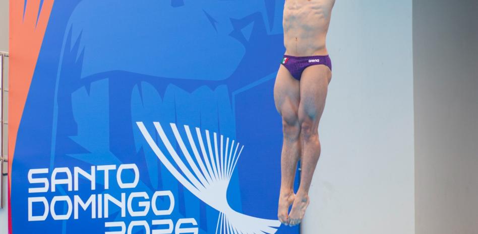 Osmar Olvera se anexa el oro en trampolín 3 metros; dominicanos quedan quinto y octavo