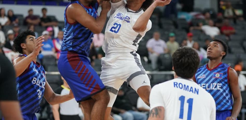 Puerto Rico luce imponente ante Belice e irá por el oro en básquetbol masculino
